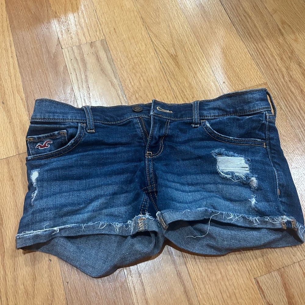 Hollister Women's Distressed Denim Shorts Size 3